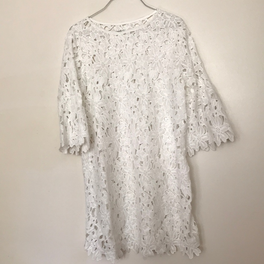 Beautiful white summer dress